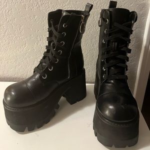 Dolls Kill Current Mood Platform Boots